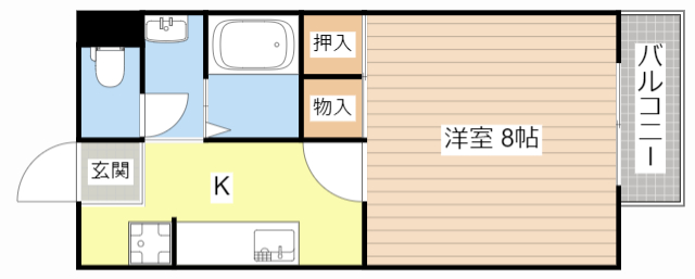 エスポアールShinjiIIの間取り