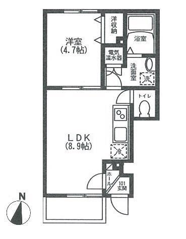 サンクラベールの間取り