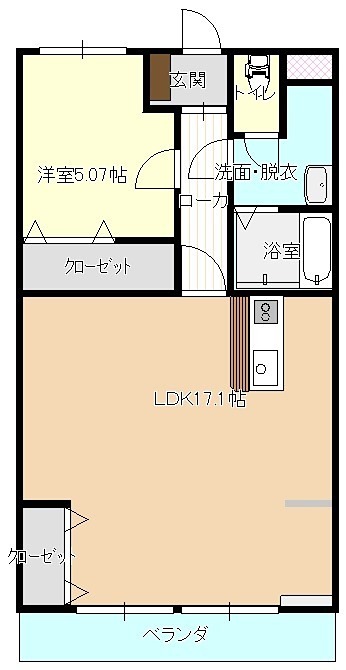 ロイヤルオークIIの間取り