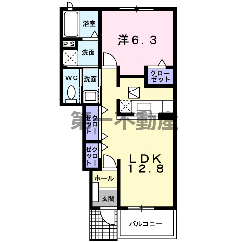 パストラルIIの間取り