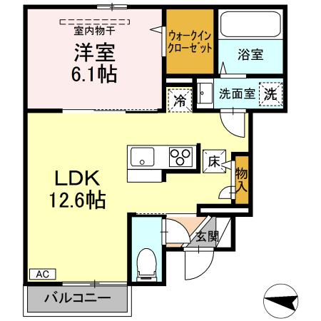 D-ROOM南矢巾の間取り