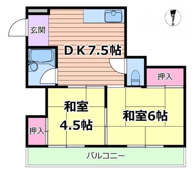 正雀プラザの間取り