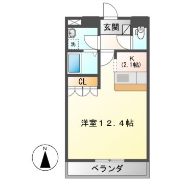 【Ａｉｒｌｉａの間取り】