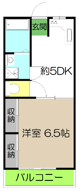 前田マンションの間取り