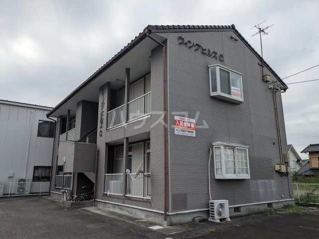 【知立市谷田町西のアパートの建物外観】