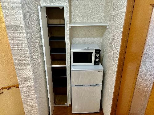 【レオパレスコンフォートの収納】