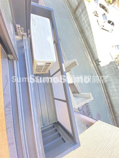 バルコニー　バルコニーがあります