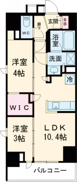 リビオメゾン東池袋の間取り