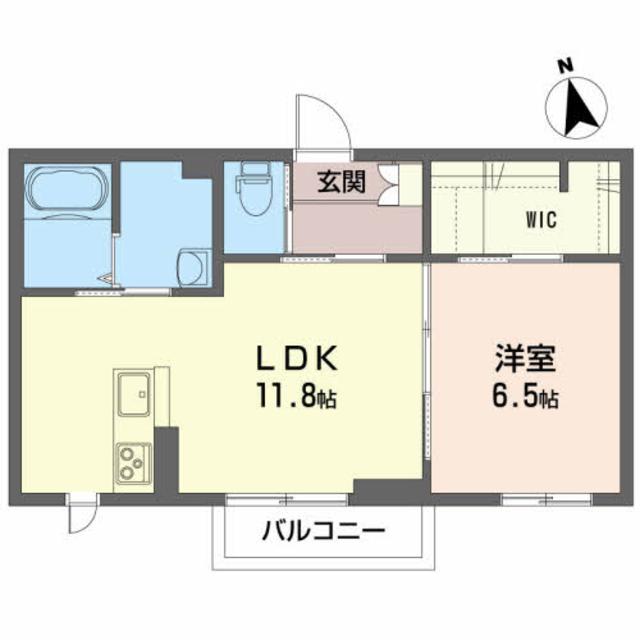 マンション立石の間取り