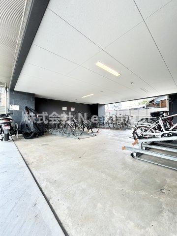 駐車場　駐輪場です！