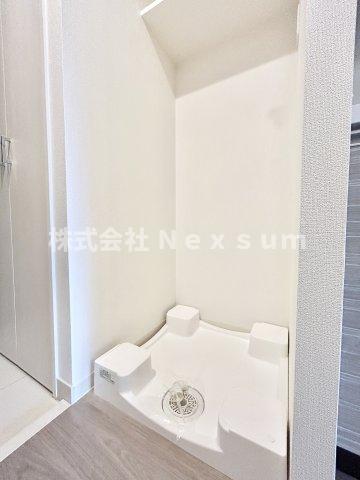 その他設備　洗濯機置き場です！