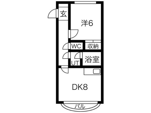 ＭＡＪＥＳＴＩＣ水車町の間取り