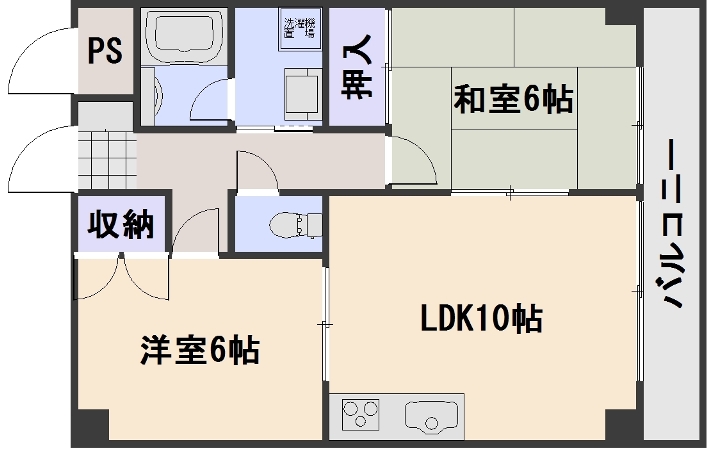 プラティーク川島の間取り