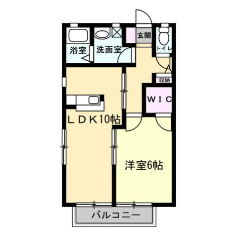 メルヴェーユの間取り