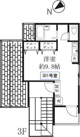 E・HOUSE堀切の間取り