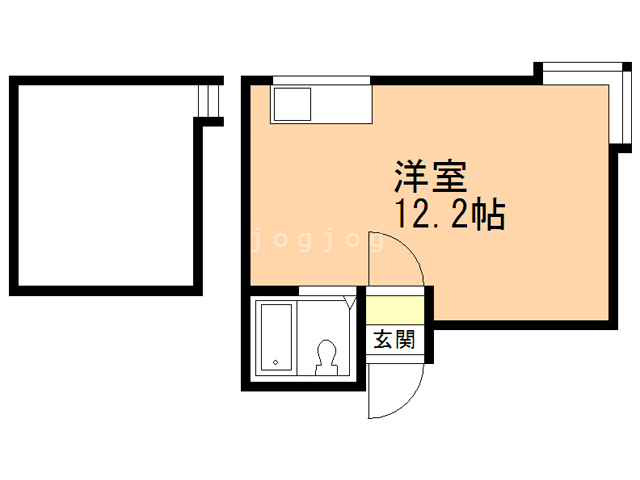 カルチェ・ラタンの間取り