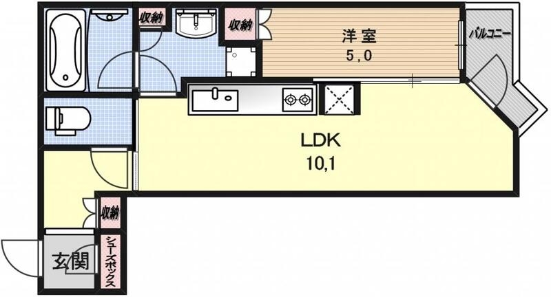 プレミスト京都御池通の間取り