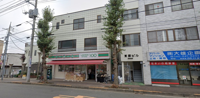 コンビニ　ロ－ソンストア１００ＬＳ東中神店（コンビニ）まで441m