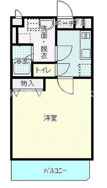 高松市多肥下町のマンションの間取り