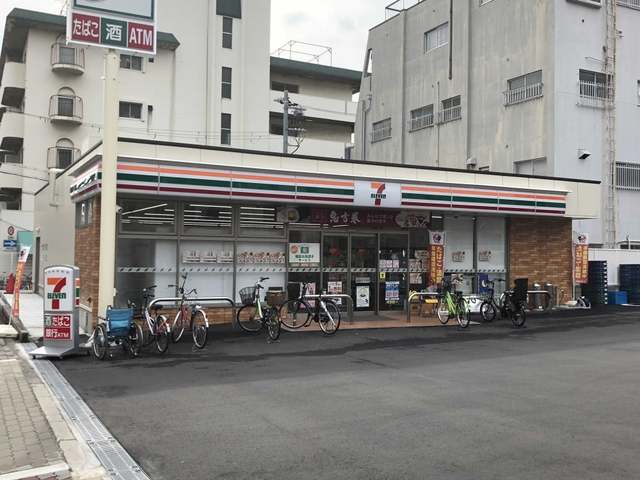 コンビニ　セブンイレブン大阪南住吉1丁目店（コンビニ）まで196m