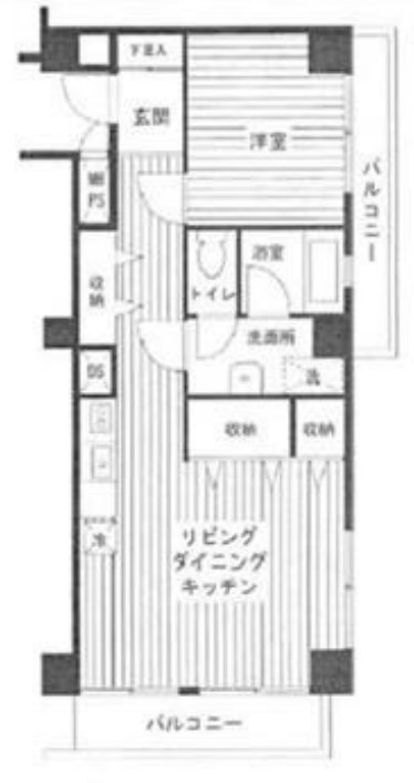 ニックハイム横浜根岸の間取り