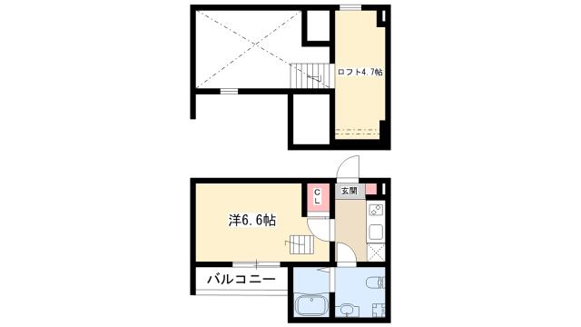 Ad　Compassの間取り