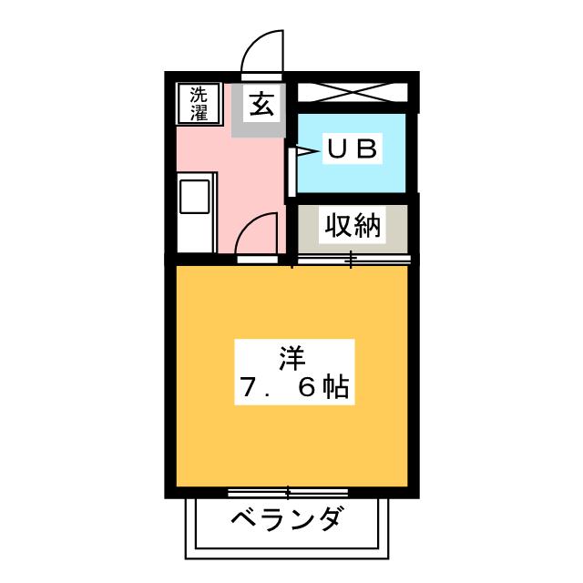 グリーンハイツの間取り