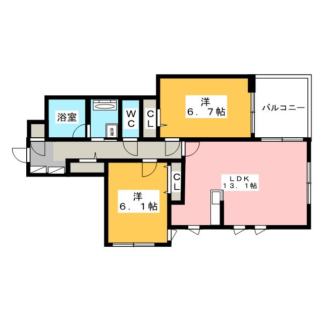 Ｓｋｙ　Ａｖｅｎｙｅ　Ｙｏｋｏｈａｍａの間取り