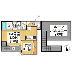 Grandtic Toveの間取り