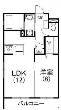 ラヴィベール中島の間取り