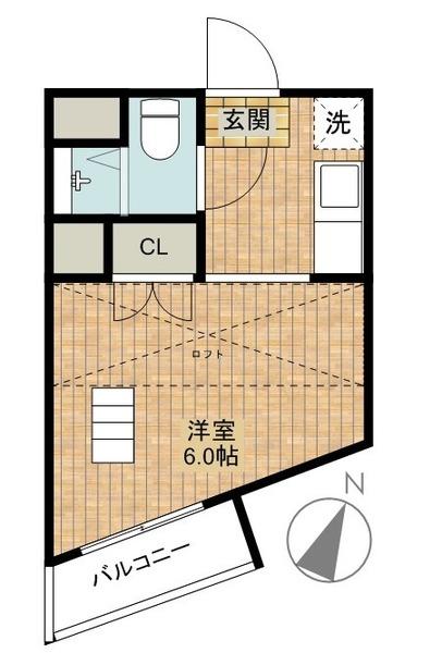 リバティ２の間取り