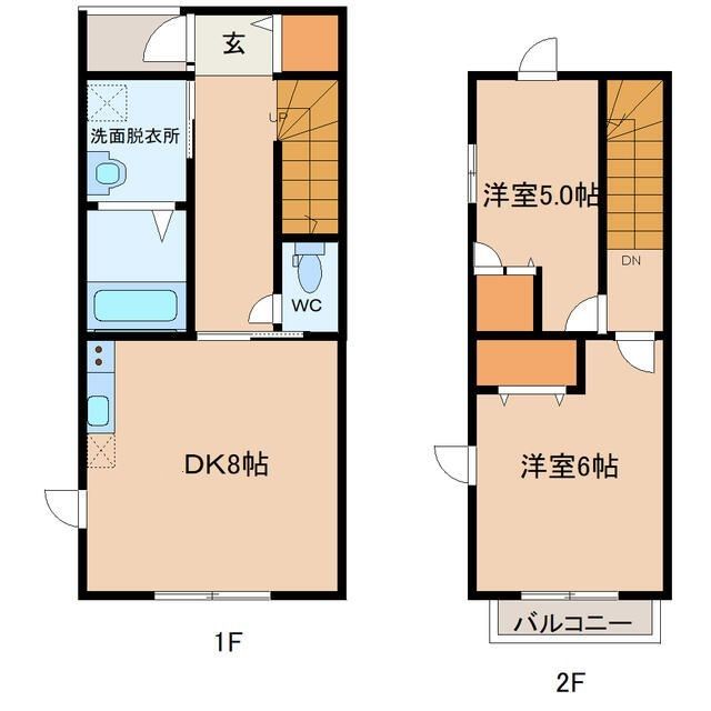 ミルフィーユ広表Ｂの間取り