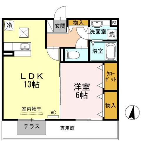 カーサ・デ・ミオの間取り