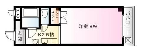 コーポＭ－IIの間取り