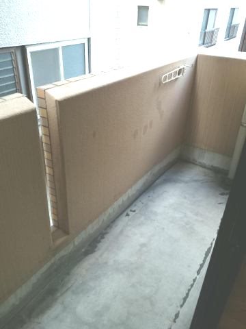 バルコニー　505号室写真使用