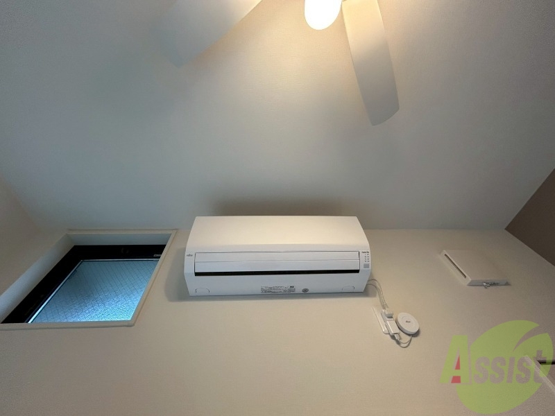 その他設備　冷房・暖房完備で年中空調管理が出来ます。