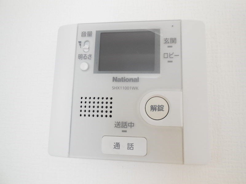 セキュリティ　ＴＶモニター付きインターホン