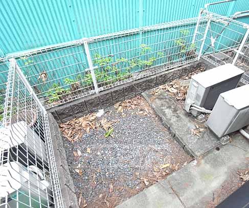 バルコニー　１階の専用庭です。