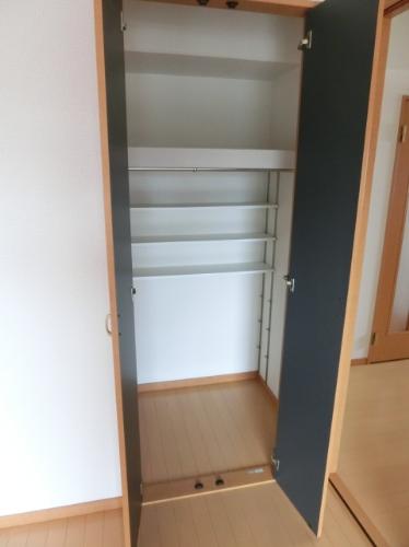 収納　大きなものも収納できそうです