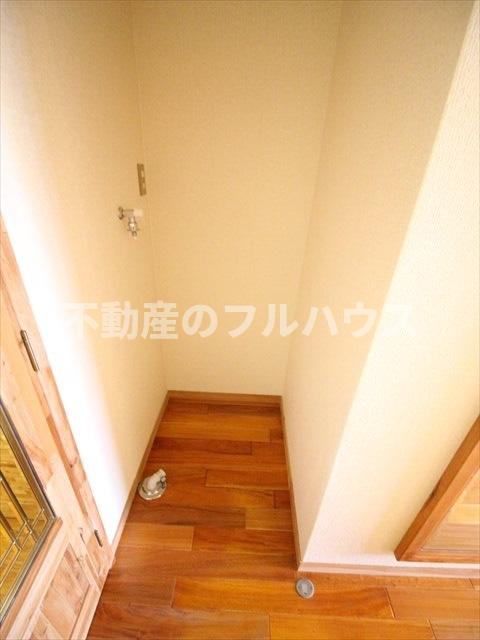 洗面設備　室内洗濯機置場