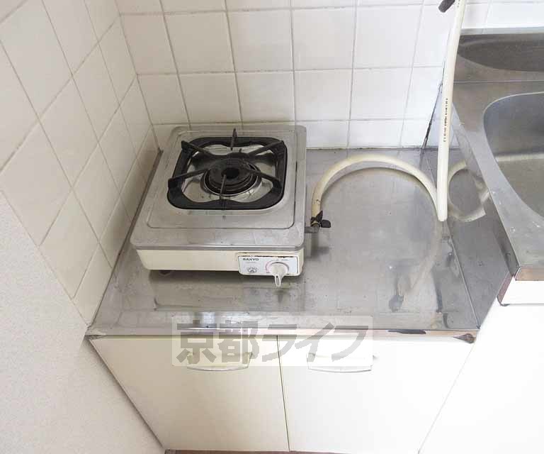 キッチン　ガスコンロ設置可能です