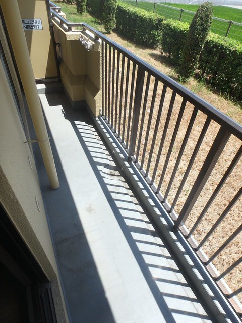 バルコニー　バルコニーは１Ｆのものです。