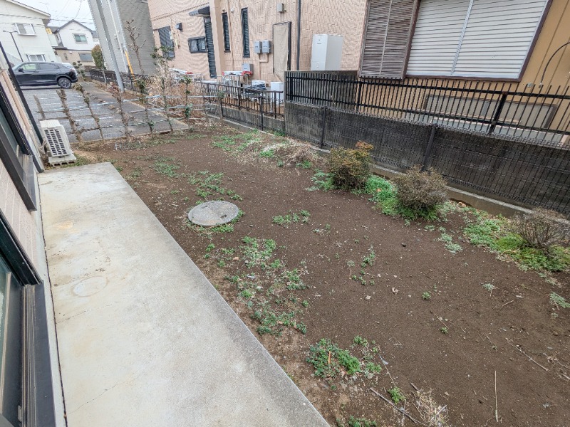 庭　図面と現状に相違がある場合には現状を優先