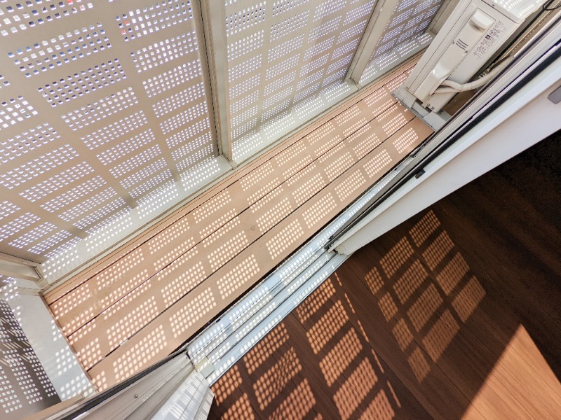 バルコニー　図面と現状に相違がある場合には現状を優先