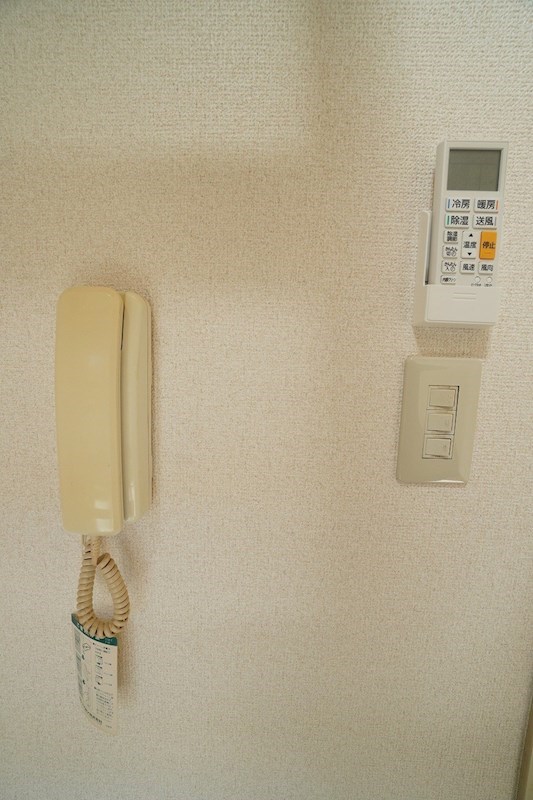 セキュリティ　インターホン付