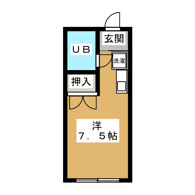 コーポきどの間取り