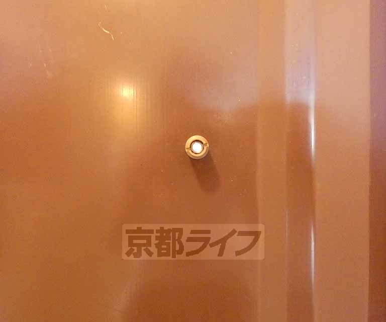 セキュリティ　来客の確認が出来ます。