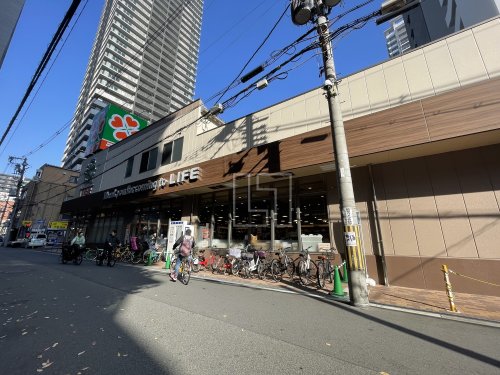 スーパー　ライフ（スーパー）まで500m