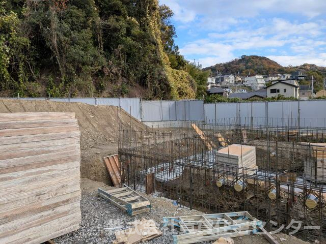 建物外観　建築中