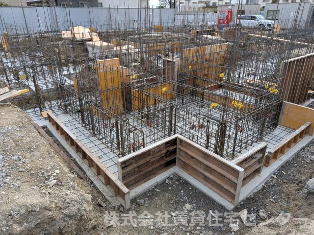 建物外観　建築中